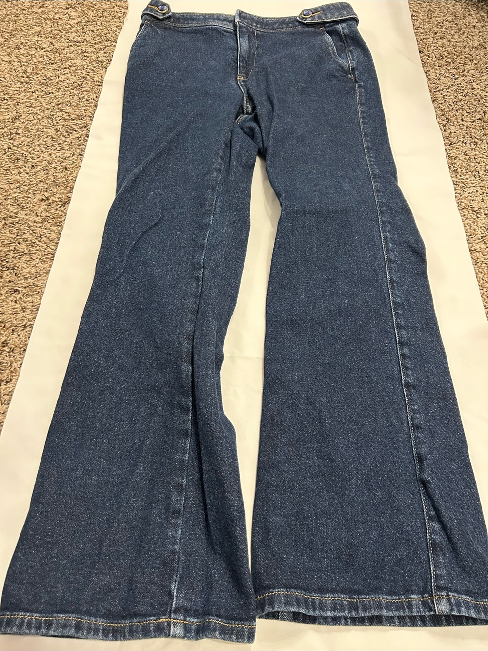 Talbots Dark Blue Flare Jeans